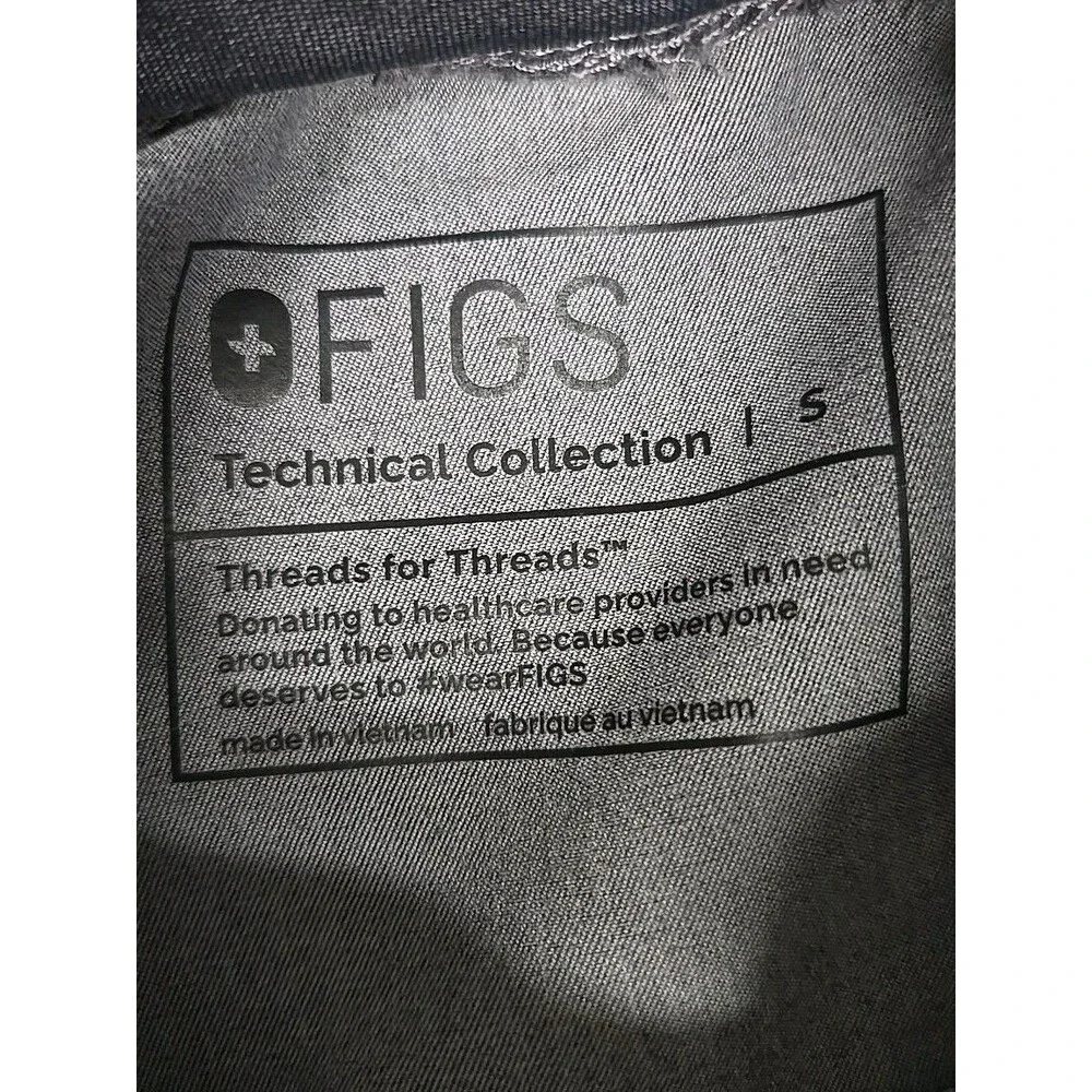 FIGS‎ Technical Collection Zamora Jogger Scrub Pants Gray Women’s Size S Regular